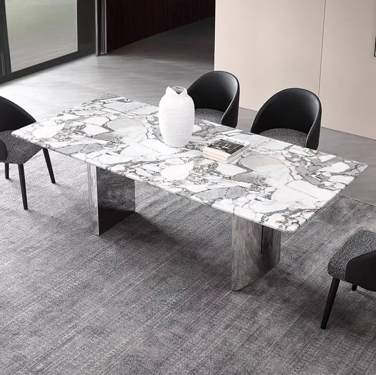 XAW Modern Marble Dining Table
