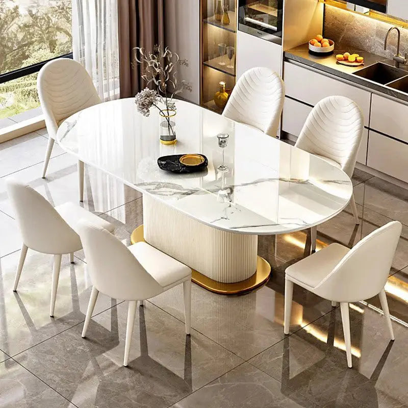 PIETRO Modern Sintered Stone Dining Table