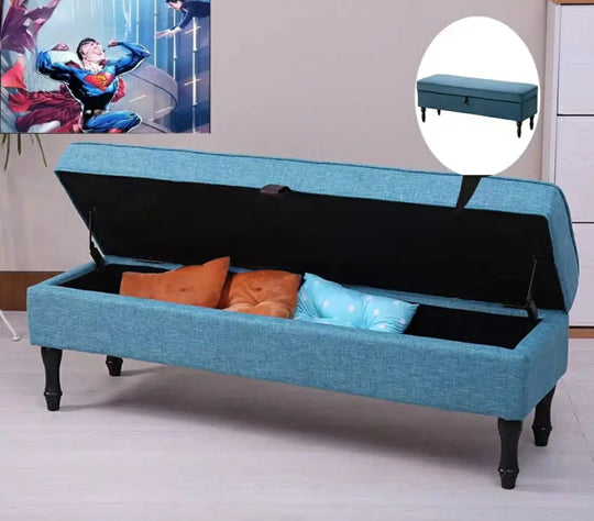 BENJAMIN Modern Fabric Storage Bench