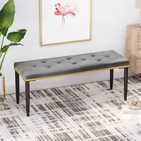 THEO Victorian Tufted Dining Bench