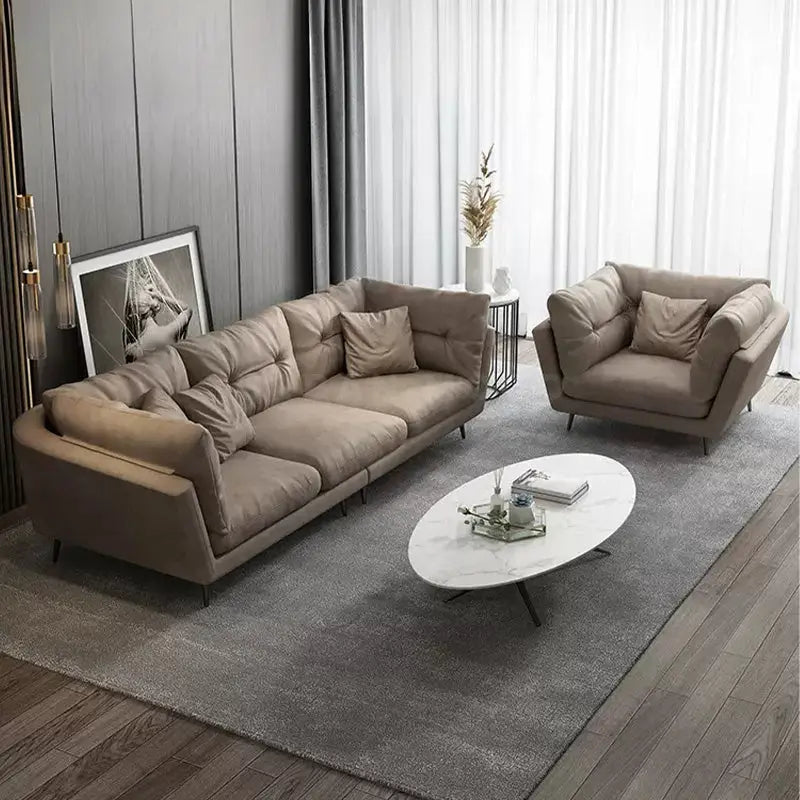 MARKIN Modern Leathaire Sofa