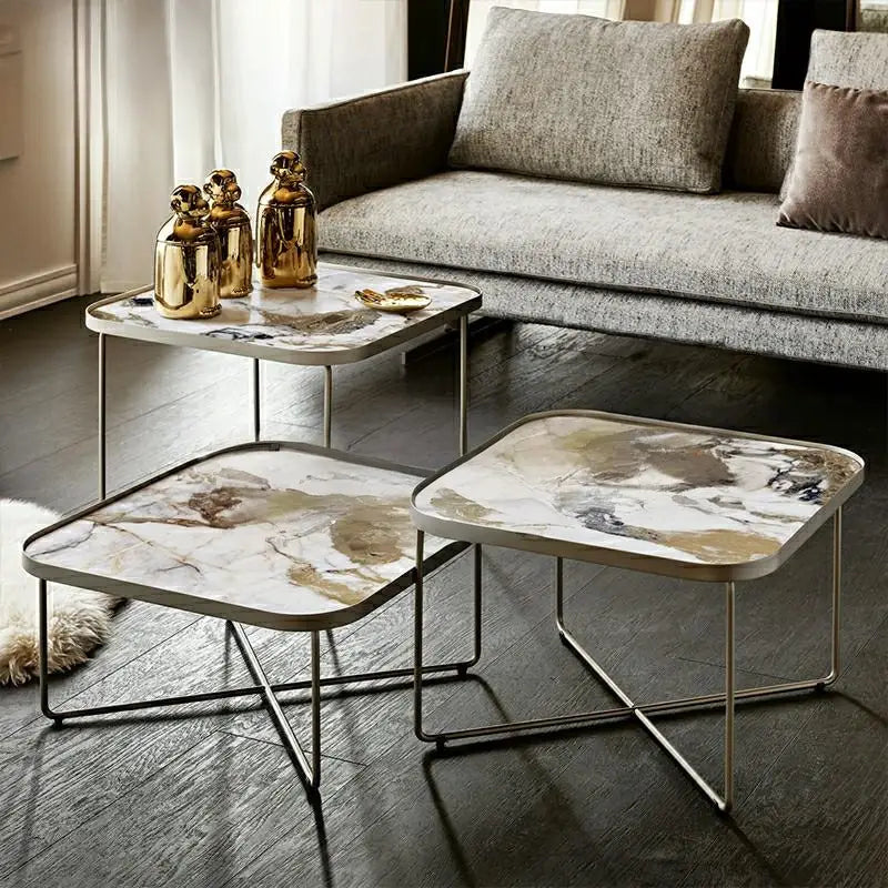 CHIUP Modern Marble Side Table