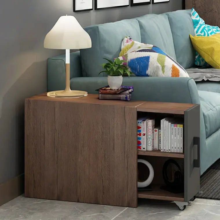 MYP Rustic Side Table Shelf