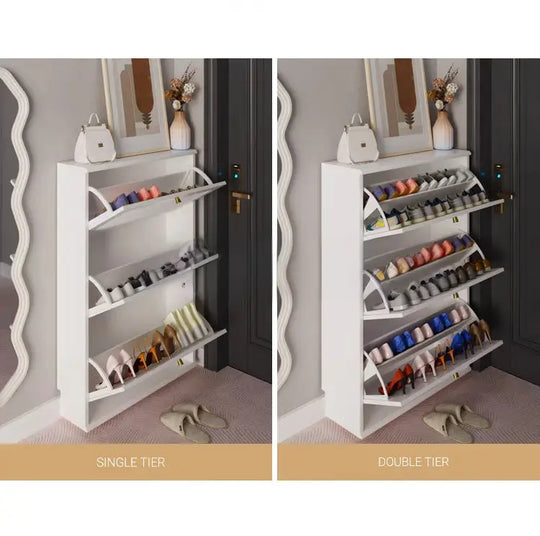 EMILIO Ultra Slim Shoe Cabinet