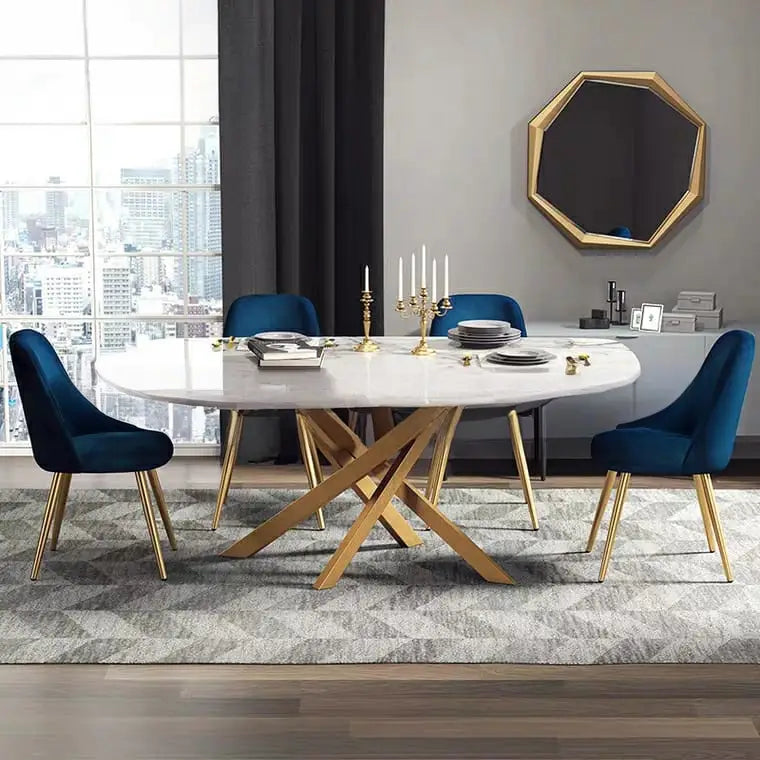 GIOVANNI Modern Marble Dining Table
