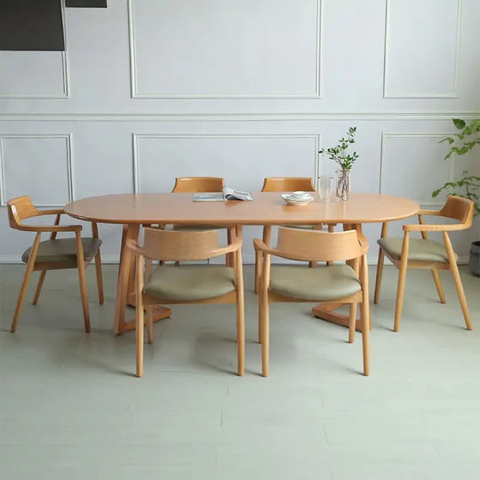 MASS Scandinavian Solid Wood Dining Table