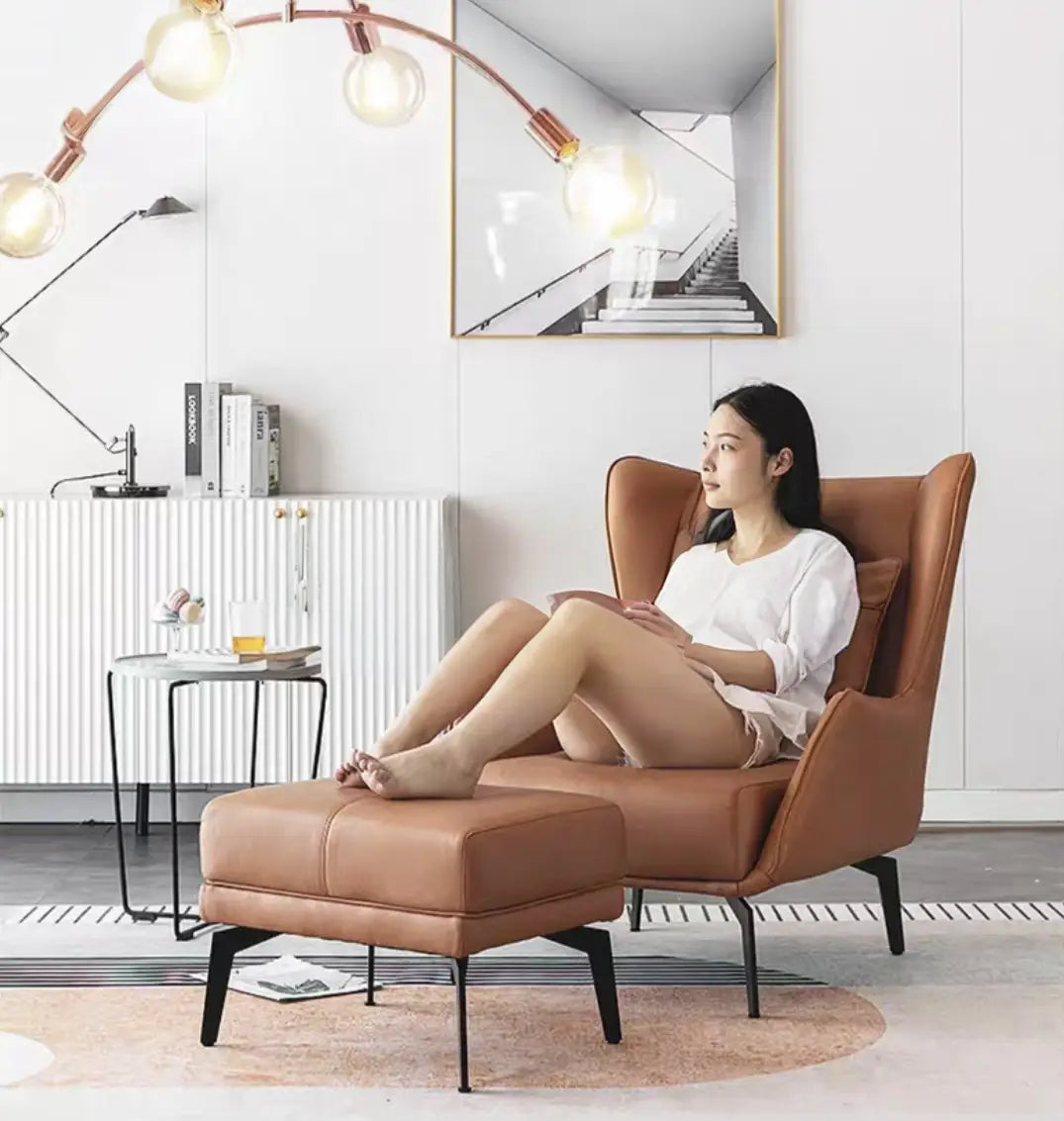 SEA Modern Leather Armchair