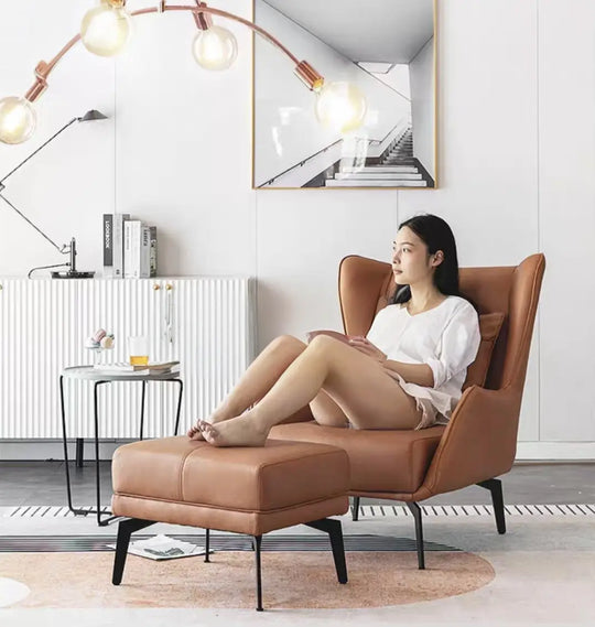 SEA Modern Leather Armchair