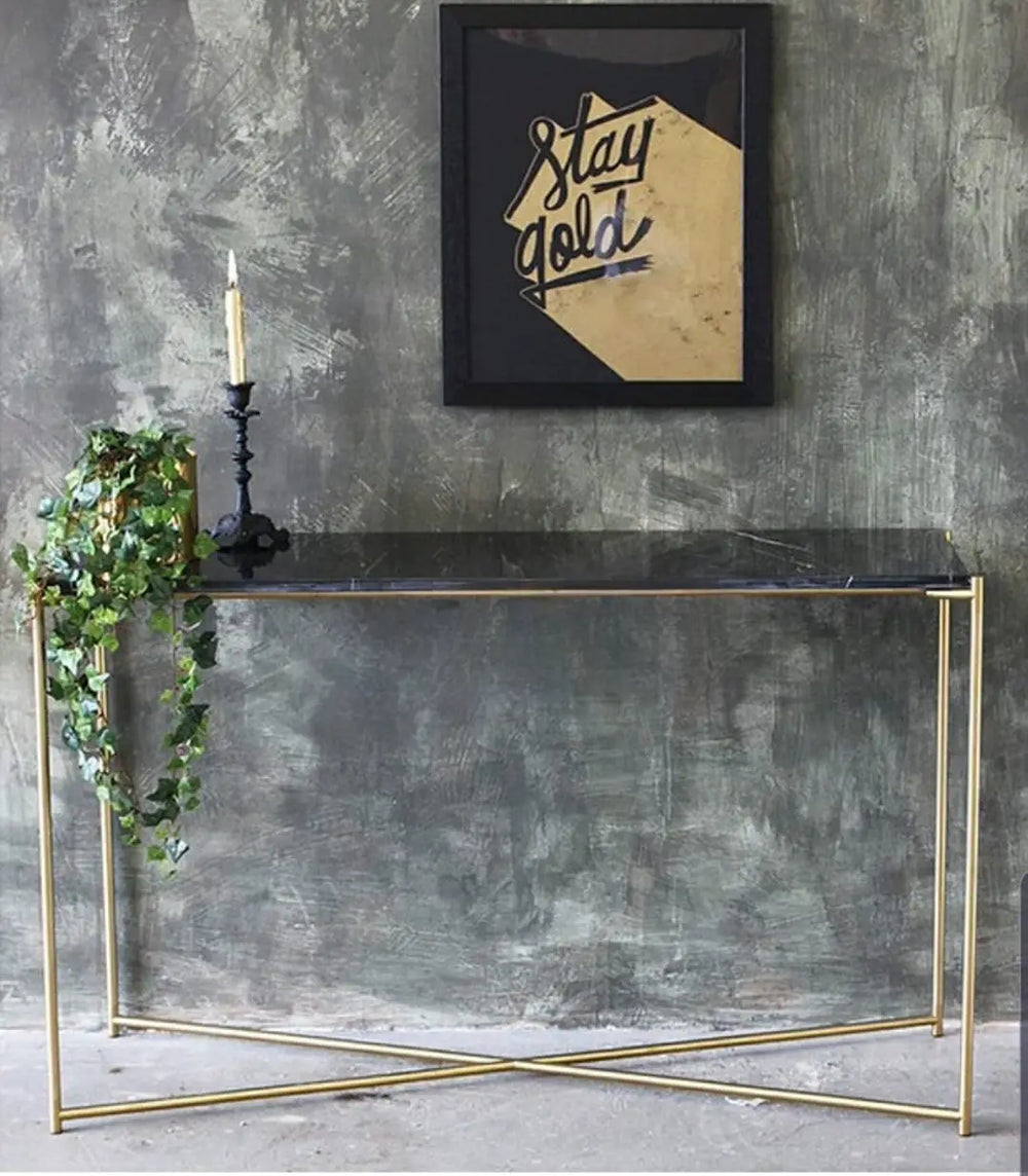 ZOÉ Minimalist Marble Coffee Table / Hallway Console