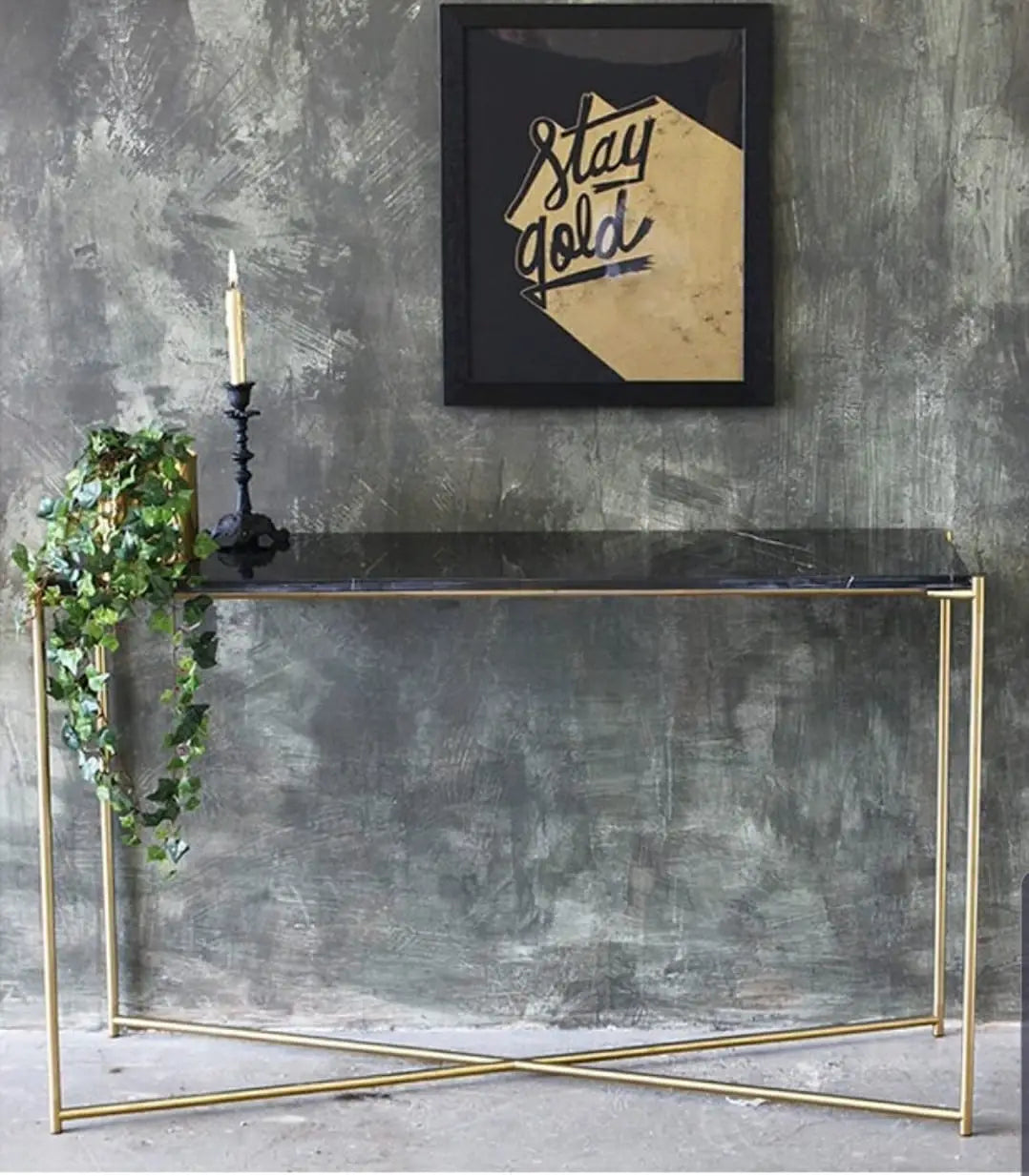 ZOÉ Minimalist Marble Coffee Table / Hallway Console