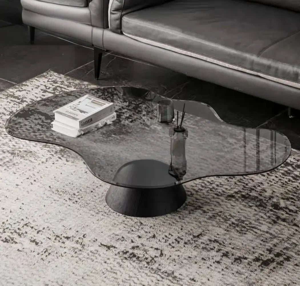 UOP Modern Glass Coffee Table