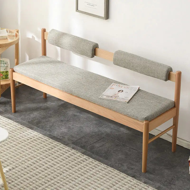 GIORGIO Scandinavian Solid Wood Bench