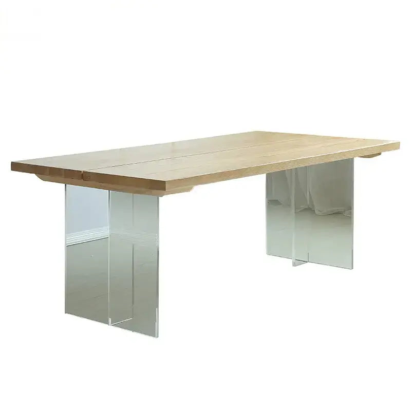 INNIS Minimalist Solid Wood Dining Table