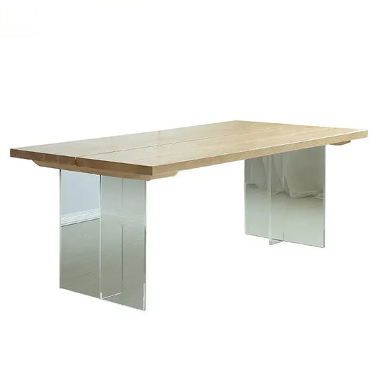 INNIS Minimalist Solid Wood Dining Table