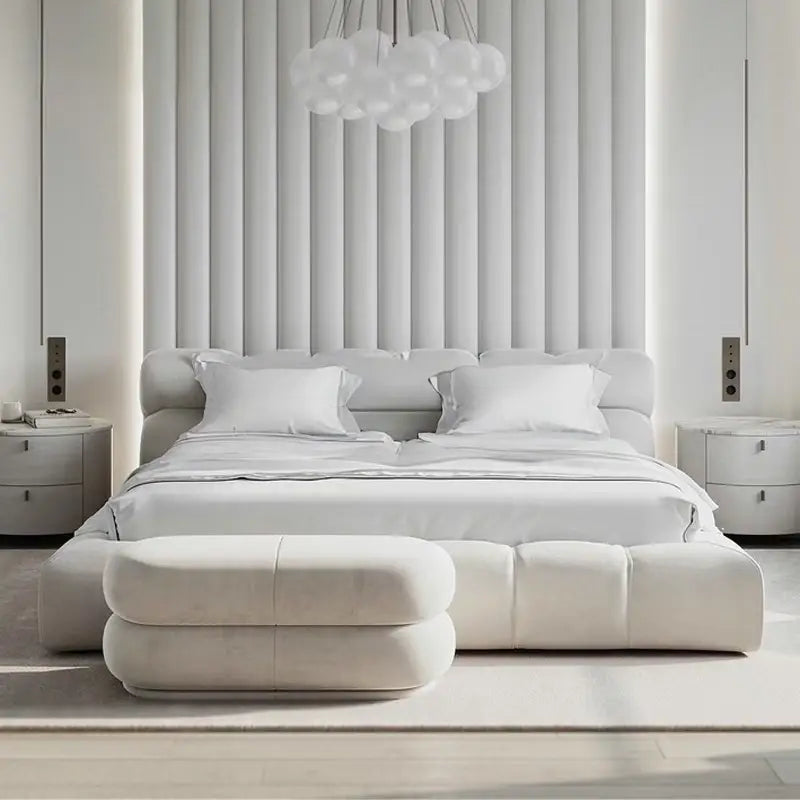 AIDEN Modern Leather Bedframe