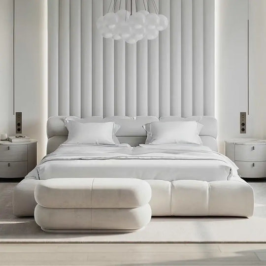 AIDEN Modern Leather Bedframe