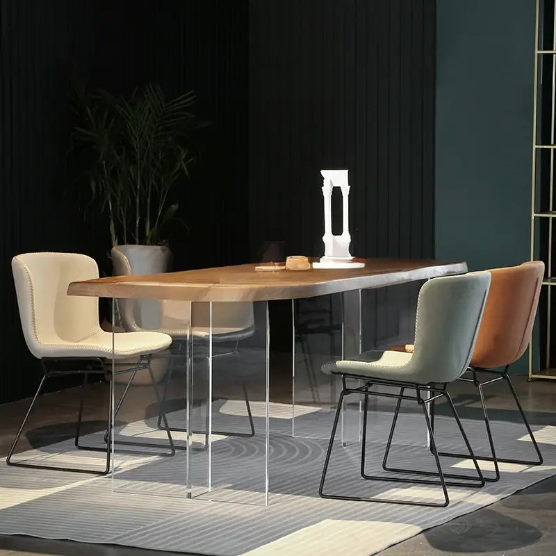 INNIS Minimalist Solid Wood Dining Table