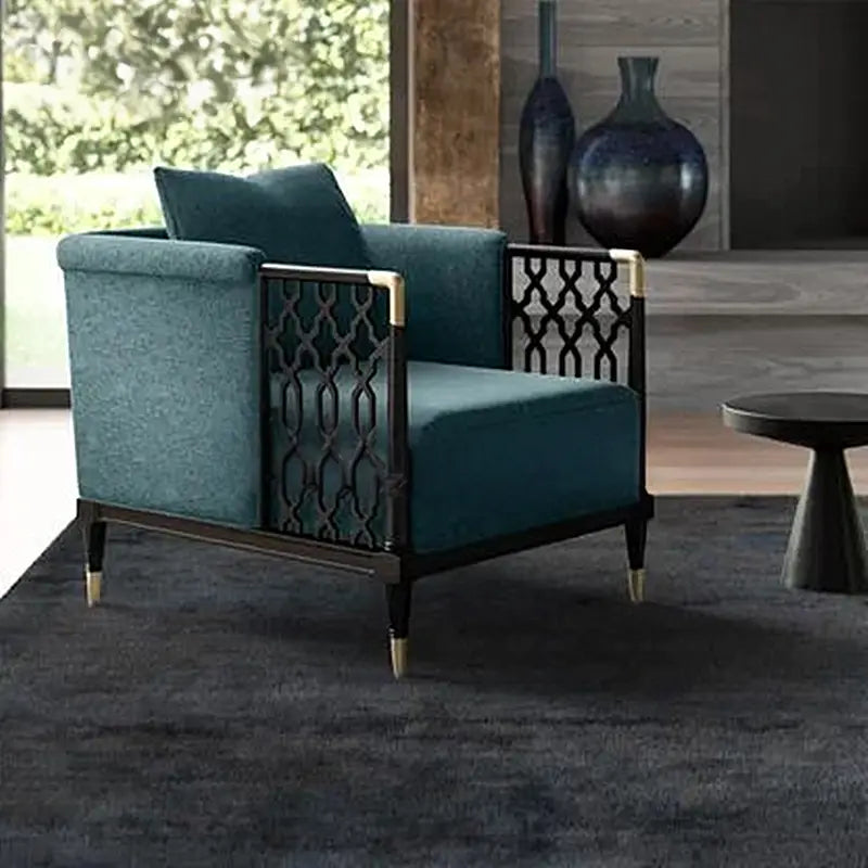 VERAN Mid Century Fabric Sofa