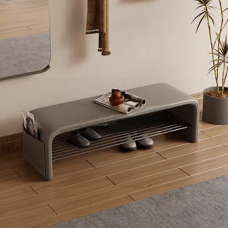TIAGO Modern Leather Bench