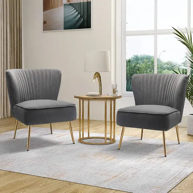 WINDSOR Modern Velvet Leisure Chair