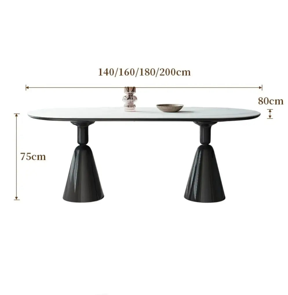 JAIME Modern Sintered Stone Dining Table