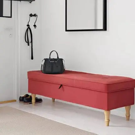 BENJAMIN Modern Fabric Storage Bench