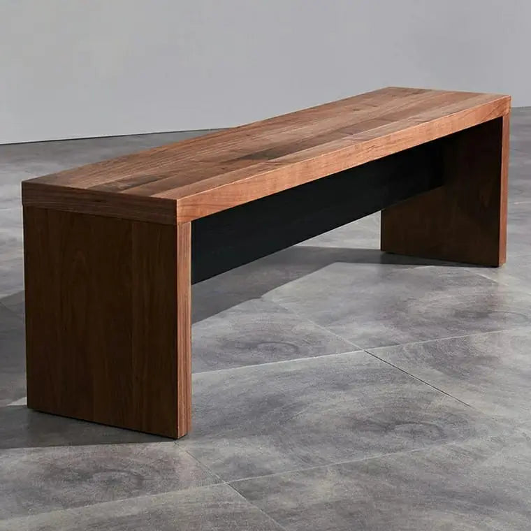 AUGUSTIN Rustic Solid Wood Dining Bench