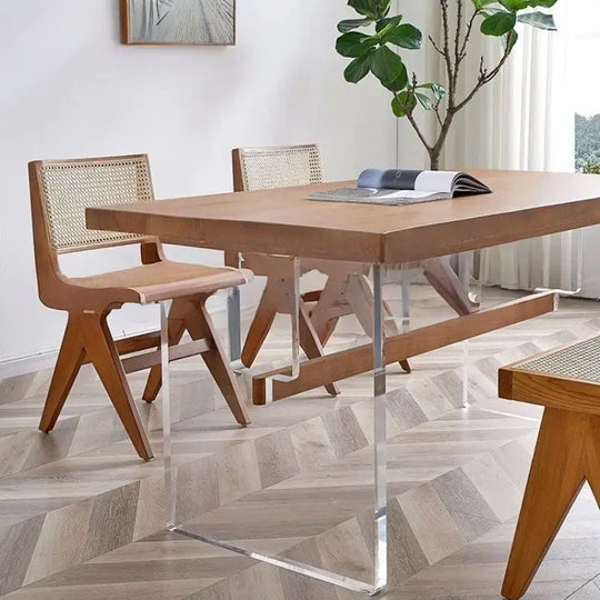 VICENTE Modern Solid Wood Dining Table