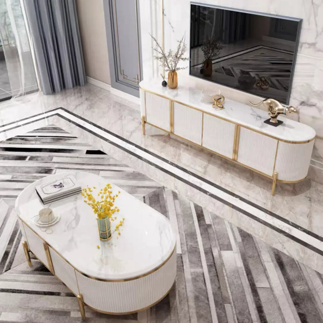 ADRIEN Modern TV Console & Coffee Table