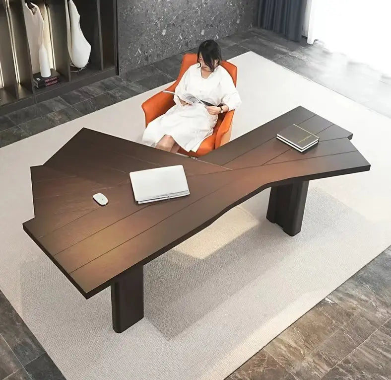 ADAM Contemporary Solid Wood Study Table