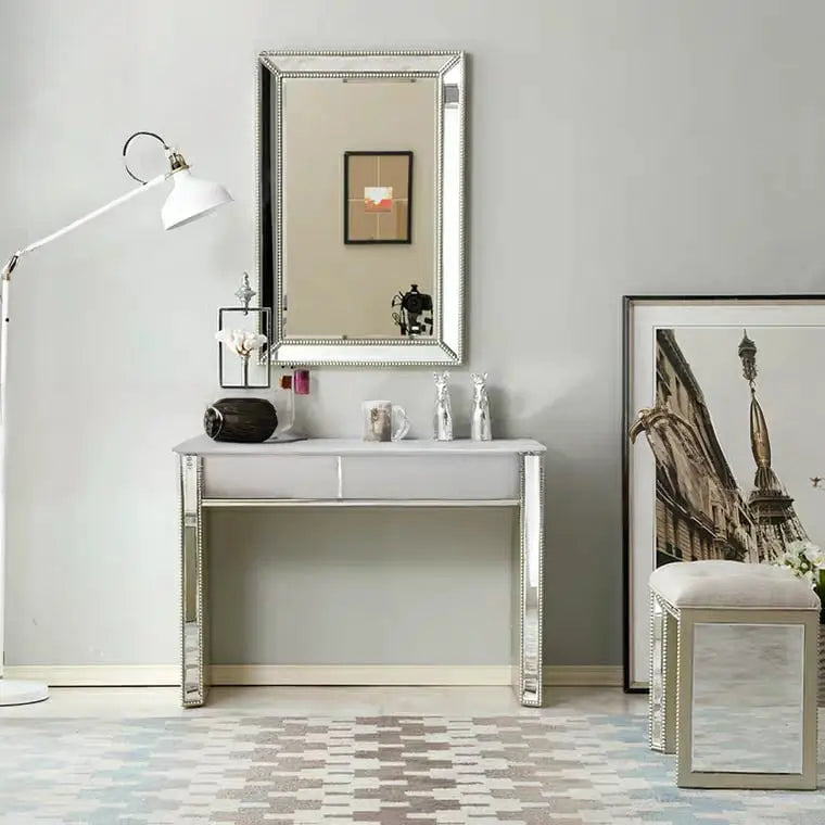 VALENCIA Mirrored Vanity Table Set