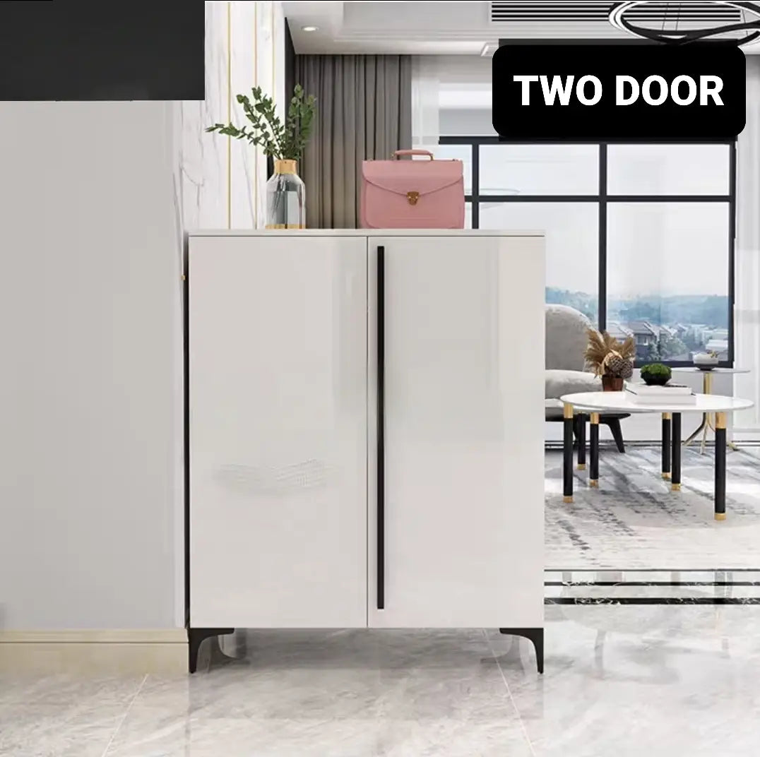 ROLF Modern Slate Shoe Cabinet