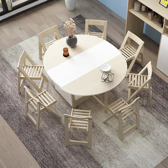 NUIES Modern Extendable Dining Table