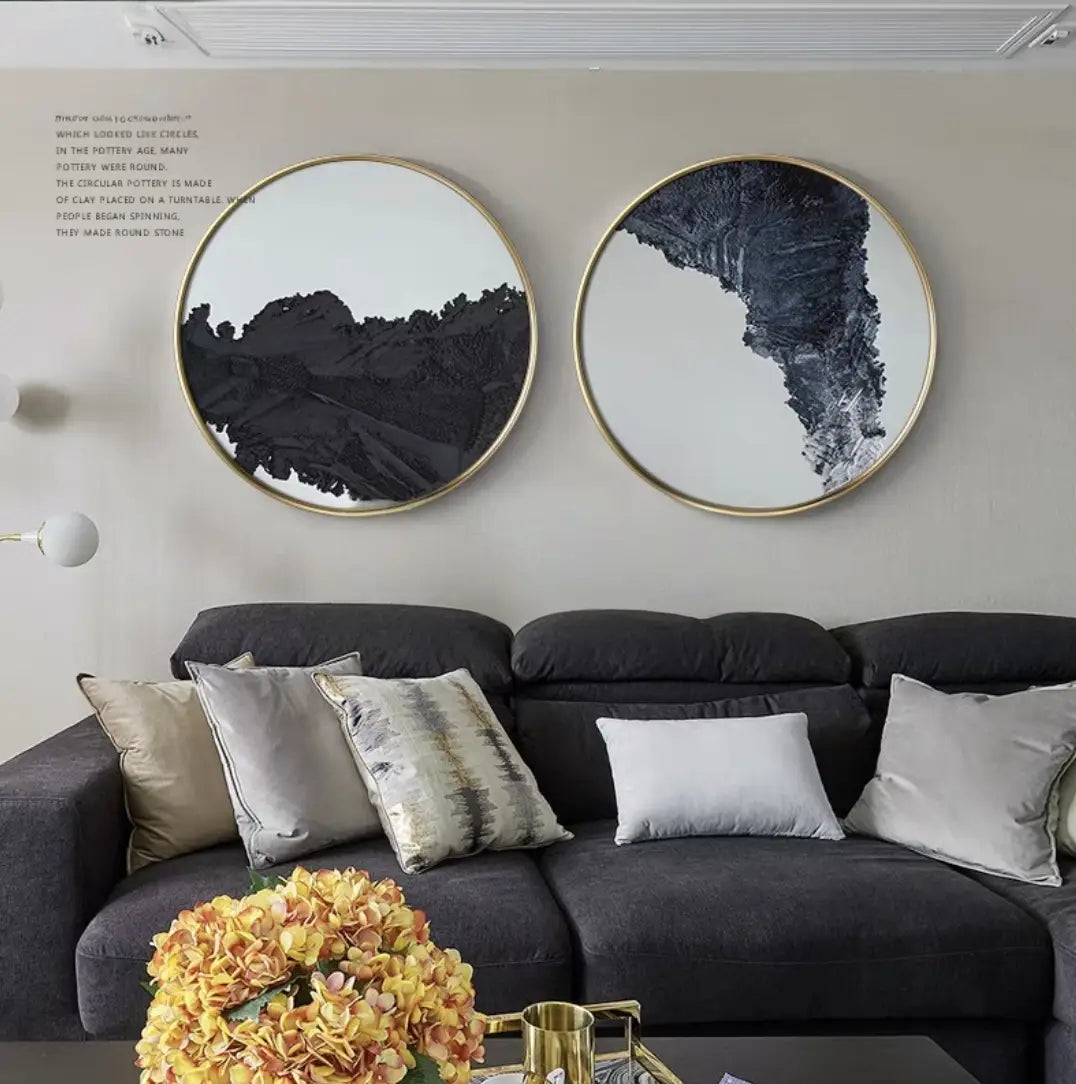 SCRAPE Modern Abstract Wall Art