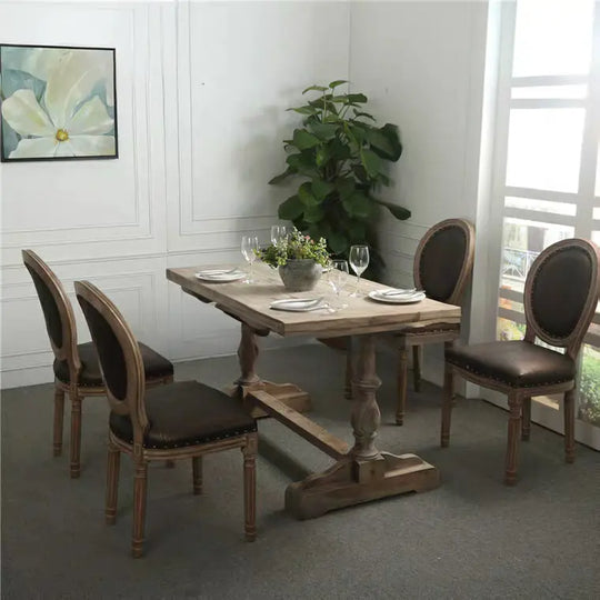 SEÁN Vintage Distressed Dining Table & Chairs