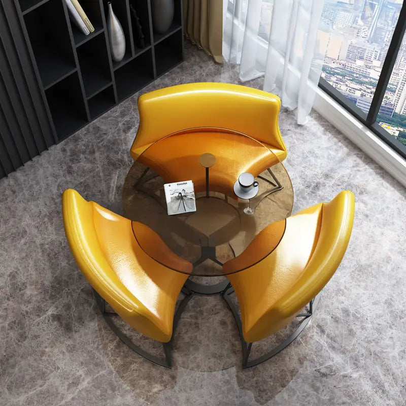 JON Modern Dining Table & Chairs Set