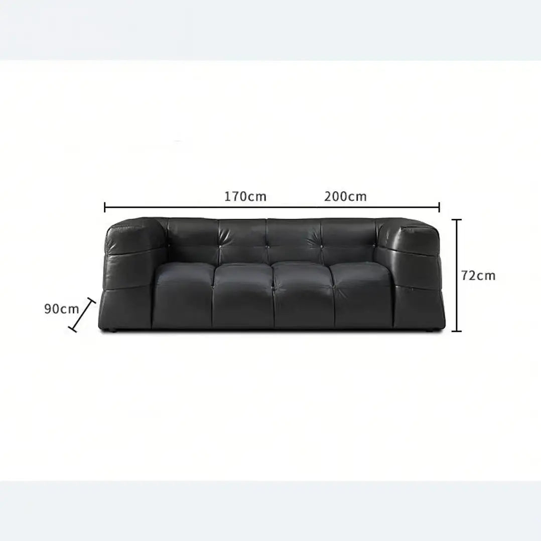 LUCAS Modern Leather Sofa