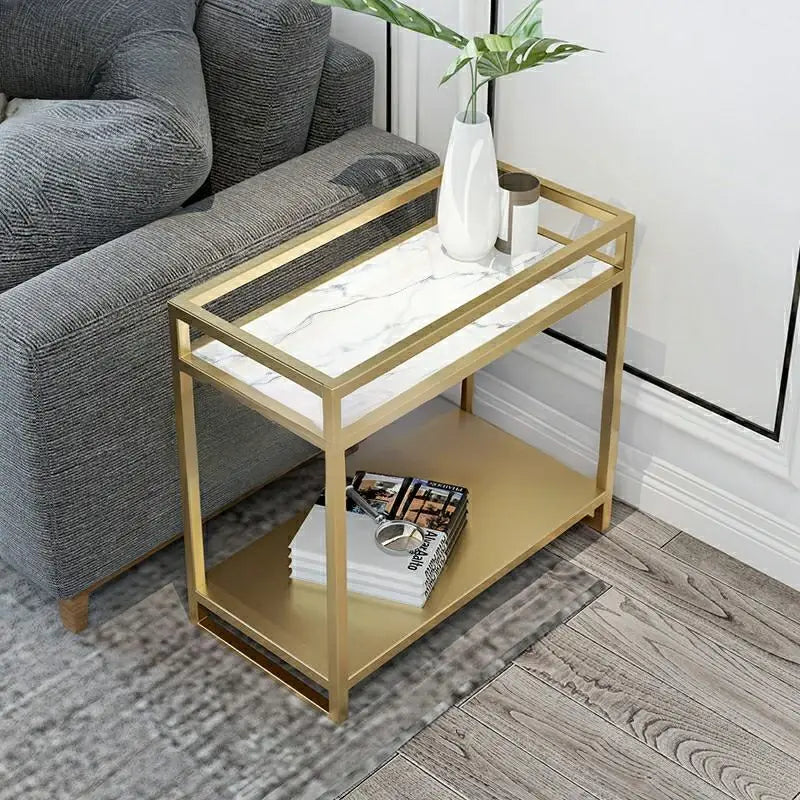 DENISE Modern Marble Side Table