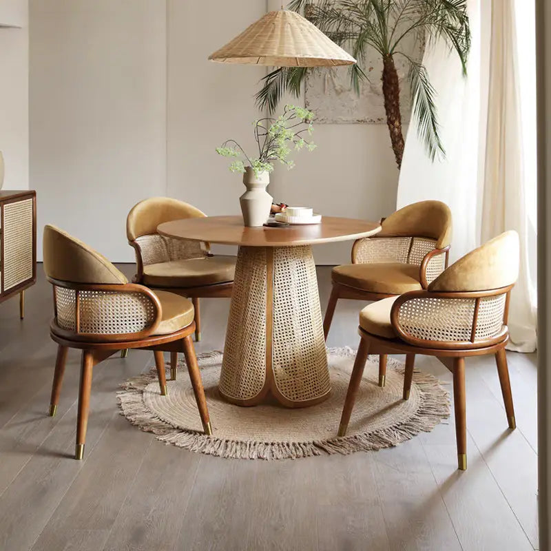 LIMBO Japandi Round Dining Table