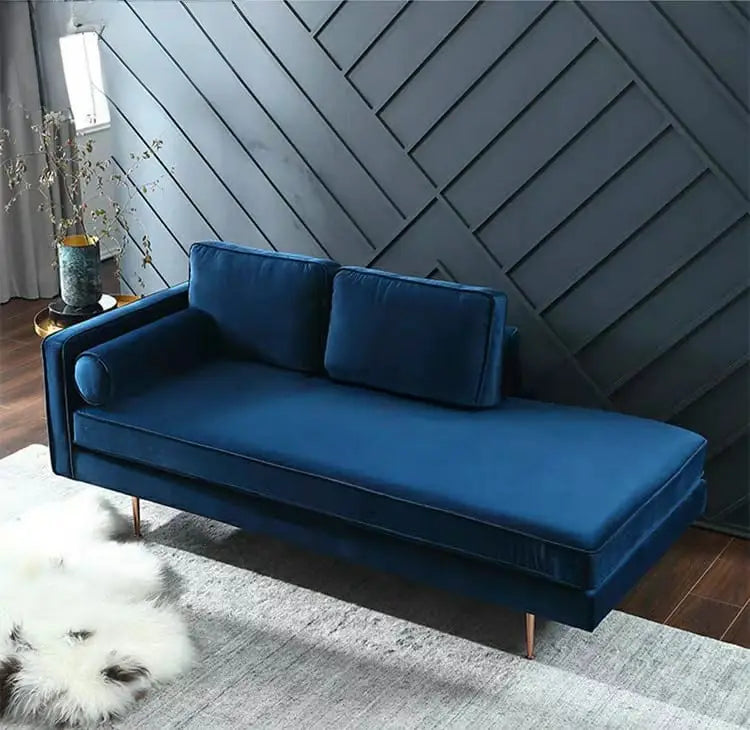 OWEN Classic Velvet Chaise Lounge