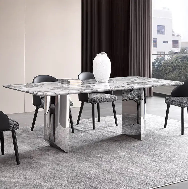 XAW Modern Marble Dining Table