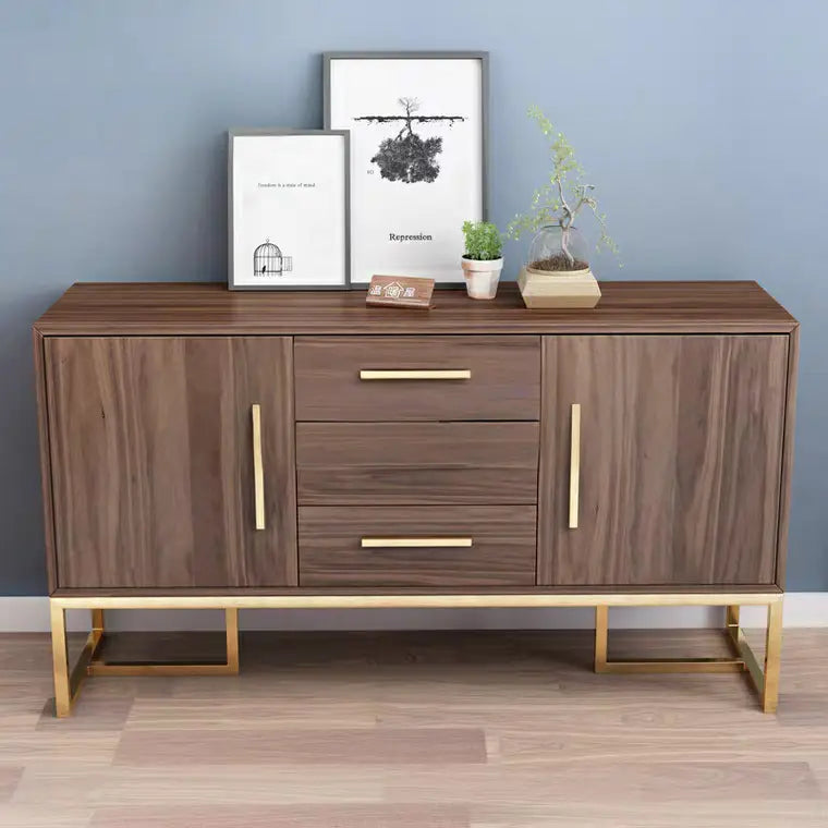 ZEPHYR Contempory Walnut Sideboard