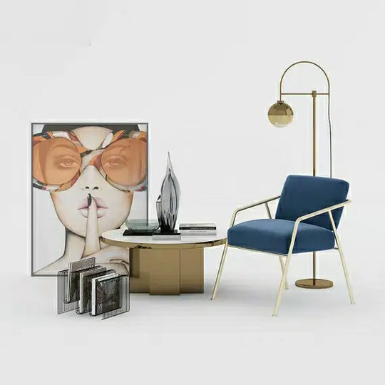 IONE Minimalist Macaron Armchair