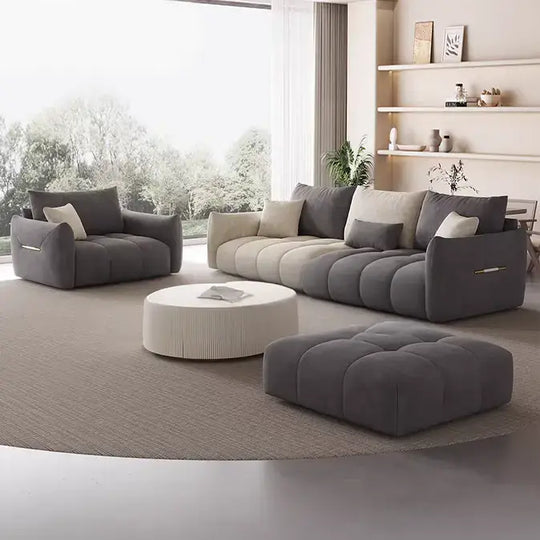 TERIZLA Modern Velvet Sofa