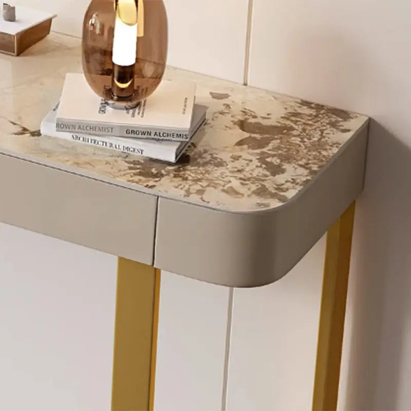 ADES Modern Sintered Stone Console Table