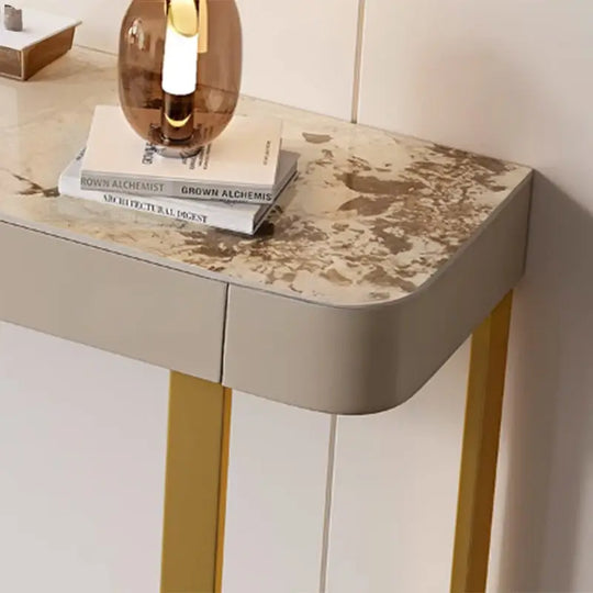 ADES Modern Sintered Stone Console Table