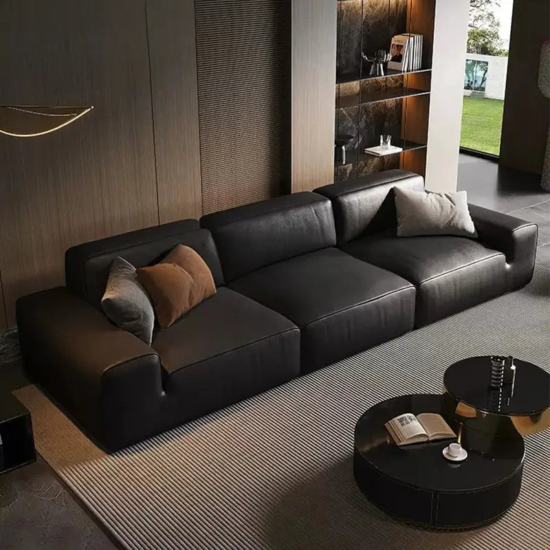 CLAUDIO Modern Leather Sofa