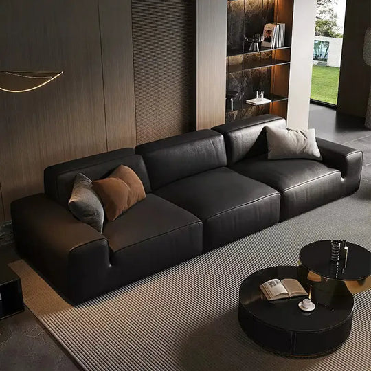 CLAUDIO Modern Leather Sofa