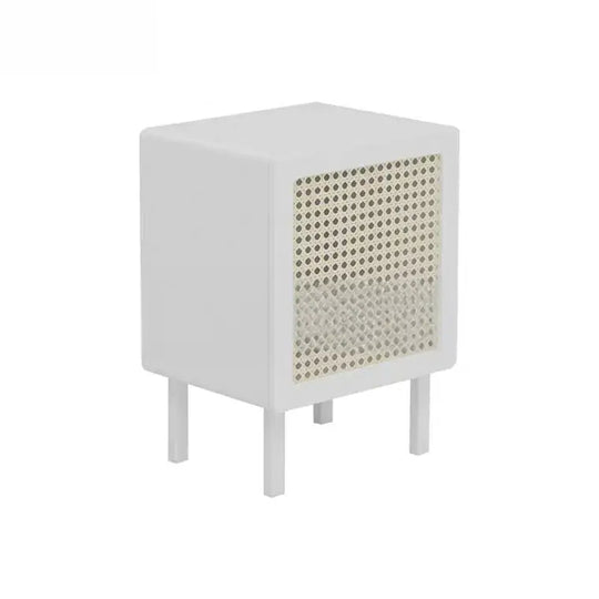OLAV Rustic Rattan Side Table