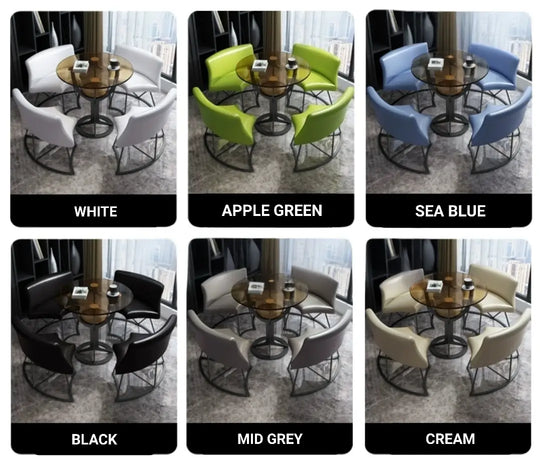 JON Modern Dining Table & Chairs Set